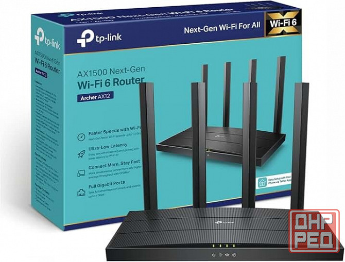 Роутер Tp-Link AX12 Макеевка - изображение 1