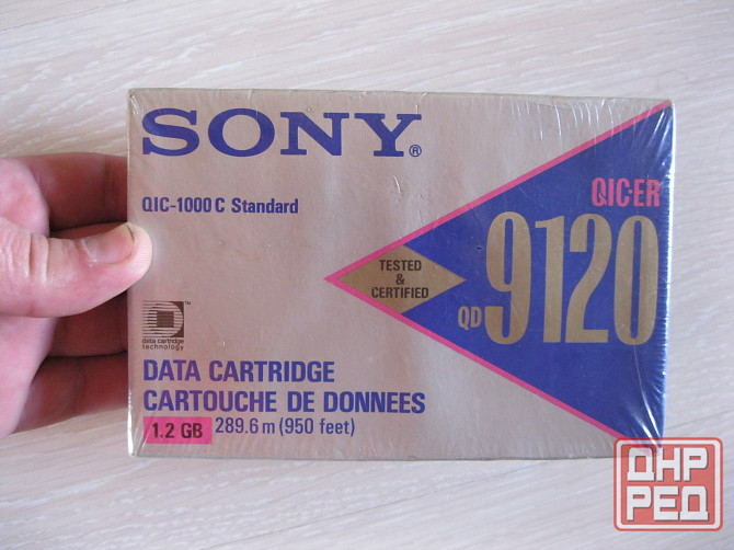 Data картридж Sony QIC-1000C Standart QD9120 1.2 G Донецк - изображение 1