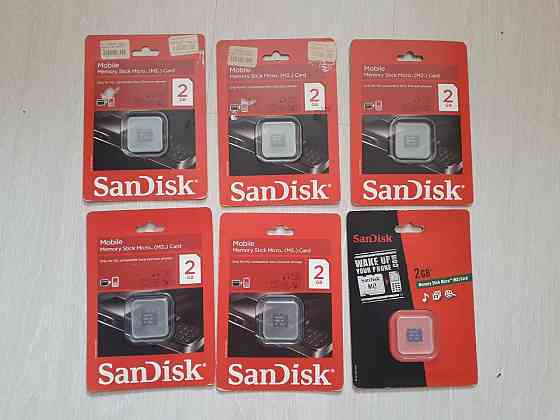 Новая карта памяти Memory Stick Micro M2 2Gb SanDisk Донецк