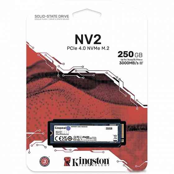SSD Kingston NV2 SNV2S/250G M.2 2280 PCIe NVMe 4.0 x4 Макеевка