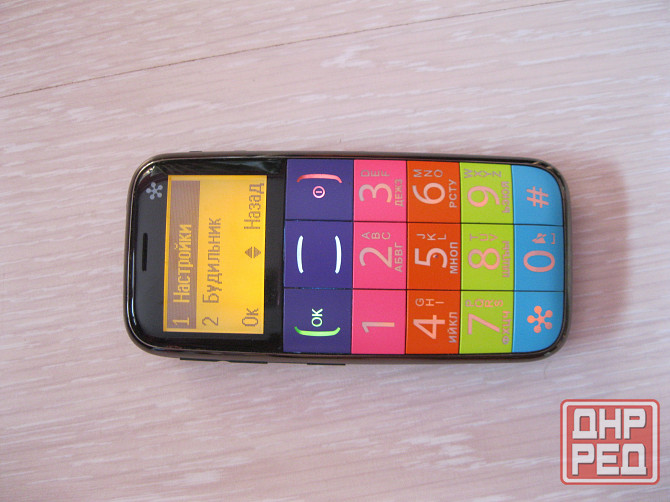 Телефон с большими цифрами и кнопками (бабушкофон) Донецк - изображение 2