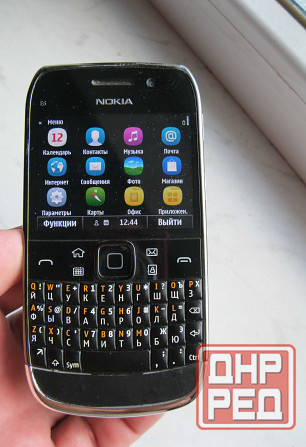 Оригинальный смартфон Nokia E6 8Gb (QWERTY+сенсор)+зарядное Донецк - изображение 1