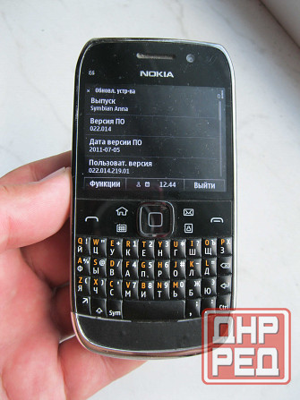 Оригинальный смартфон Nokia E6 8Gb (QWERTY+сенсор)+зарядное Донецк - изображение 2