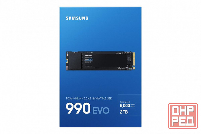 1000Gb Samsung 990 Evo (MZ-V9E1T0BW) M.2 2280 PCI-E 4.0 x4 (5.0 x2) Макеевка - изображение 1