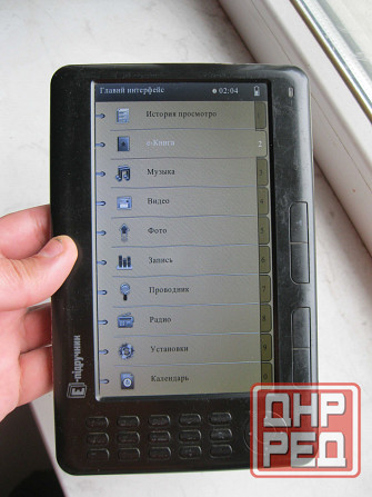 Цветная электронная книга EVROMEDIA 7"/2Gb+microSD/радио/видео/фото Донецк - изображение 2