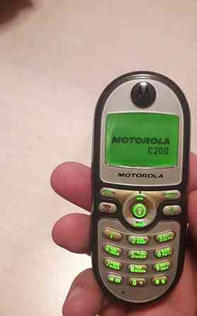 Motorola C200 рабочий с оригинальным зарядным Донецк