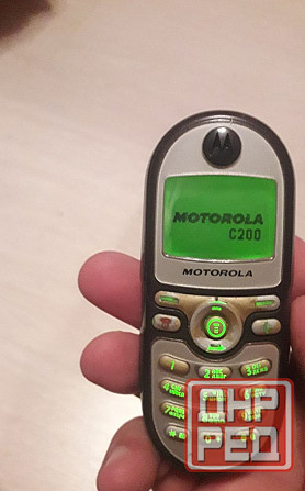 Motorola C200 рабочий с оригинальным зарядным Донецк - изображение 2