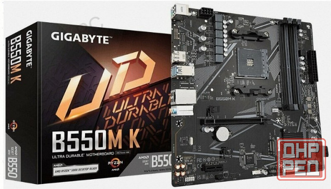 Материнская плата Gigabyte B550m K (Rev. 1.0) - арт-1002 Макеевка - изображение 1
