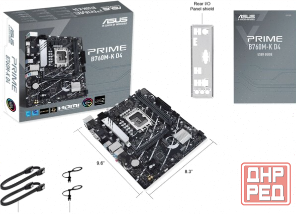 Материнская плата Asus Prime B760m-K D4 Socket 1700 B760 2xddr4 1xpci-E 16x 2xpci-E 1x 4xsata Iii Ma Макеевка - изображение 2