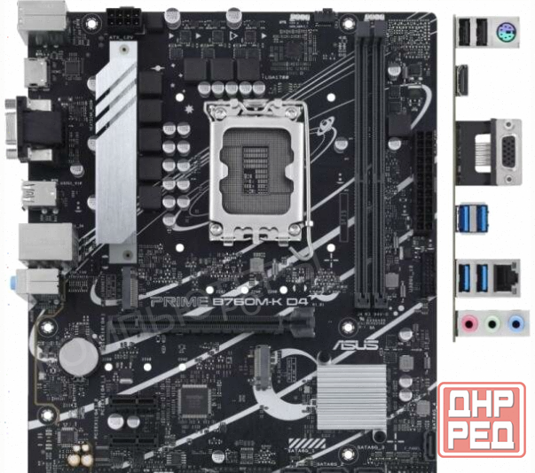 Материнская плата Asus Prime B760m-K D4 Socket 1700 B760 2xddr4 1xpci-E 16x 2xpci-E 1x 4xsata Iii Ma Макеевка - изображение 1