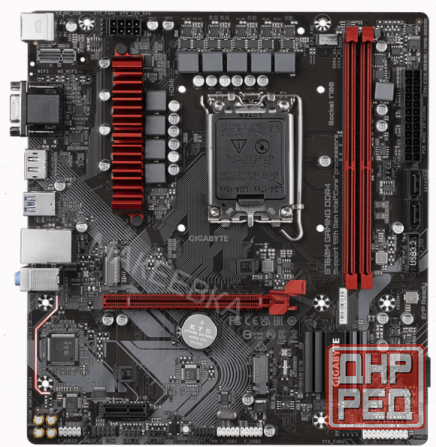 Материнская плата Gigabyte B760m Gaming Ddr4 (Rev. 1.0) Lga1700 (арт-4666) Макеевка - изображение 2