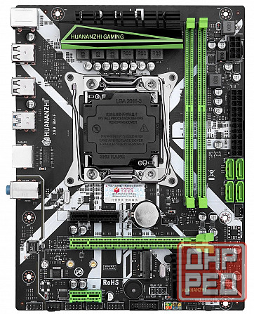 Продам материнку huananzhi x99-8m-f gaming нерабочая Донецк - изображение 1