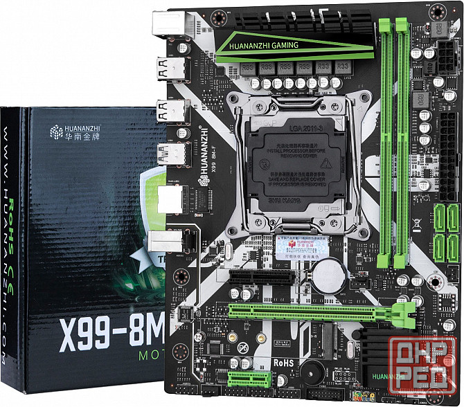 Продам материнку huananzhi x99-8m-f gaming нерабочая Донецк - изображение 2