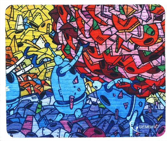 Коврик для мыши Gembird "робот" (Mp-Robo), арт-5417 Макеевка