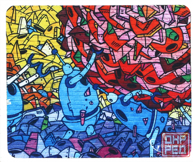 Коврик для мыши Gembird "робот" (Mp-Robo), арт-5417 Макеевка - изображение 1