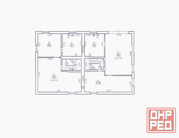 Дуплекс 468 м.кв Буденовский район,Донецк Донецк - изображение 10
