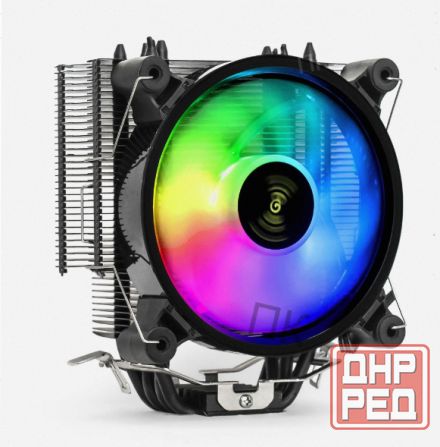 Кулер Exegate Dark Magic Exx400v2-Pwm.Rgb (Al+Cu, черное покрытие, 4 тепл.трубки, Lga775/1150/1151/1 Макеевка - изображение 1