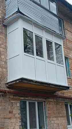 Французский балкон, остекления, обшивка балконов Донецк
