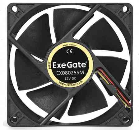 Вентилятор для корпуса Exegate Ex283381rus 80 мм арт-4325 Макеевка