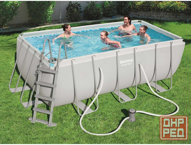 Каркасный бассейн Bestway 400x200x122 (полный комплект) и другие модели Донецк - изображение 1