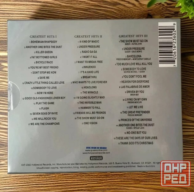 Queen Greatest Hits I II & III 3CD (Platinum Collection) (2022) Донецк - изображение 6