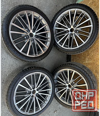 Продам оригинальные диски в сборе с резиной б/у для BMW 5 G30 R19 Луганск - изображение 4