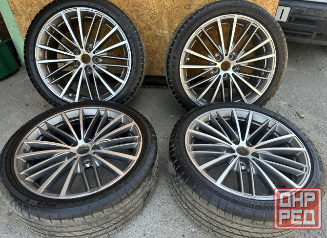 Продам оригинальные диски в сборе с резиной б/у для BMW 5 G30 R19 Луганск - изображение 3