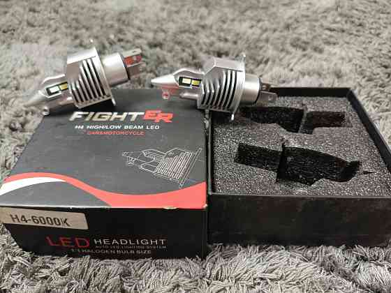 Светодиодные лампы Fighter h4 led 6000. Донецк