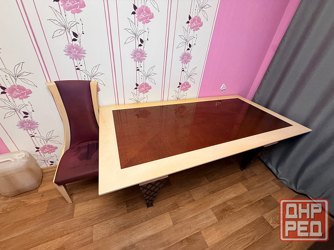 Стол 2м*1м +6 стульев Донецк - изображение 1