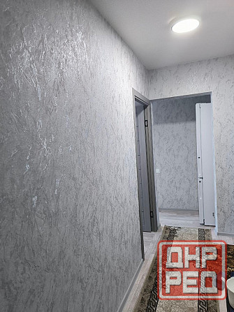 Сдам 2ком Текстильщик с ремонтом, мебель и техника, бойлер, кондиционер,вода идёт холодная и горячая Донецк - изображение 9