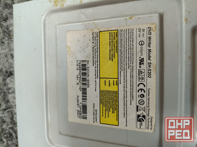 Дисковод CD/DVD-RW оптический привод Донецк - изображение 6