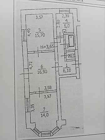 Продам 3 комнатную квартиру,83 квартал,г.Макеевка Макеевка