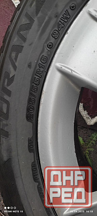 Комплект летних шин вместе с дисками Макеевка - изображение 3