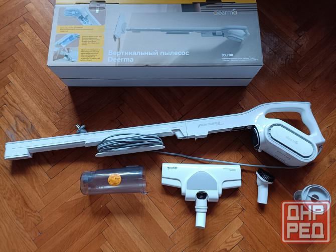 Вертикальный пылесос Deerma dx700 Донецк - изображение 1