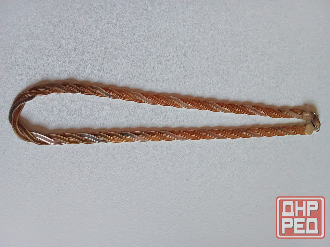 Продам серебрянную с позолотой цепочку. Пр-во Италия. Донецк - изображение 4