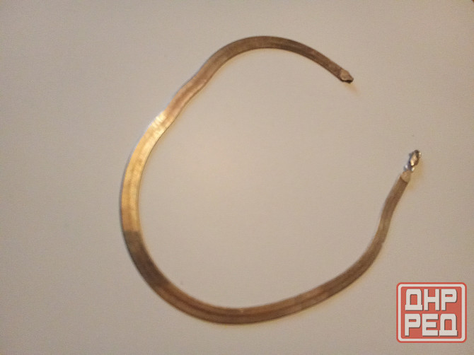 Продам серебрянную с позолотой цепочку пр-во Италия. Донецк - изображение 3