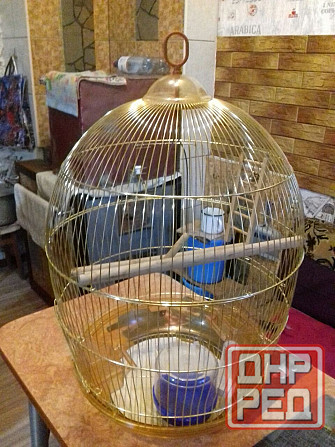 Продам клетку для попугая Донецк - изображение 1