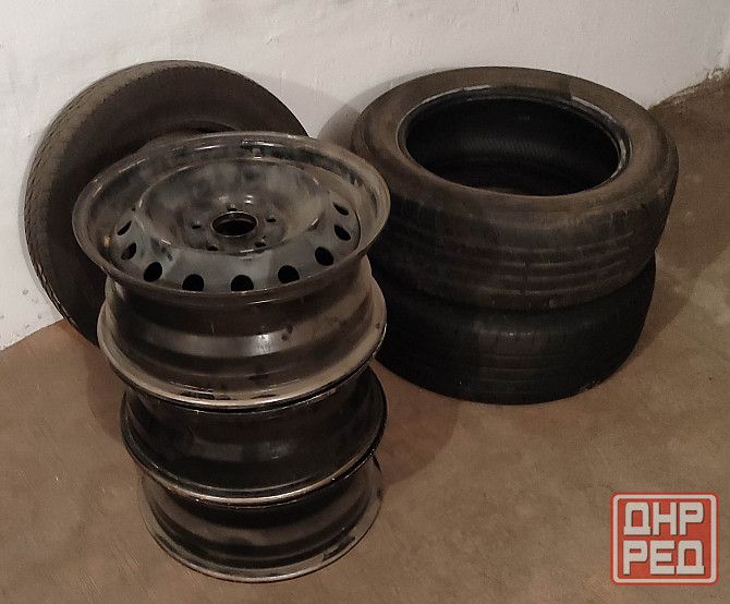 Шины continental 205 55 r16, диски Донецк - изображение 6