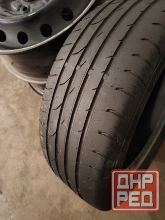 Шины continental 205 55 r16, диски Донецк - изображение 1