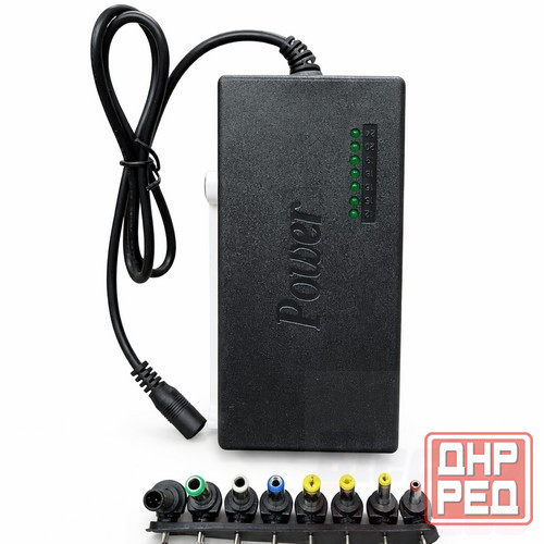 Блок питания универсальный для ноутбука 12-24v 96w 8pin Луганск - изображение 1