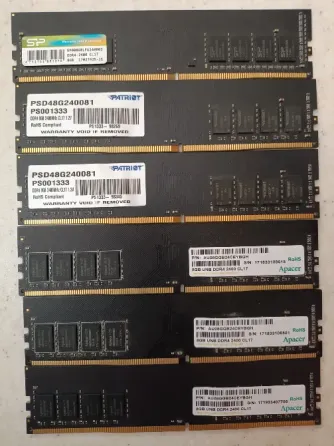Оперативная память DDR4. Модули по 8Gb Макеевка