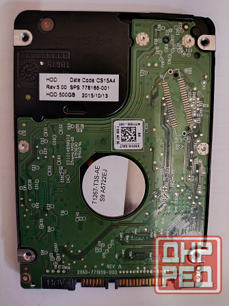 Жёсткий диск WD 500Gb для ноутбука. Наработка 1378 часов. Макеевка - изображение 2