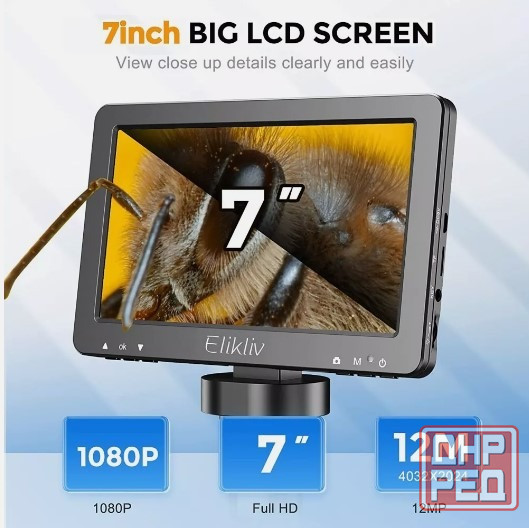 Микроскоп цифровой HD 1080P 12 Мр Донецк - изображение 3