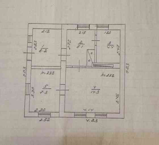 Продается 3 ком. Дом, Ленинский р-н., микрорайон Голубой 2 Донецк