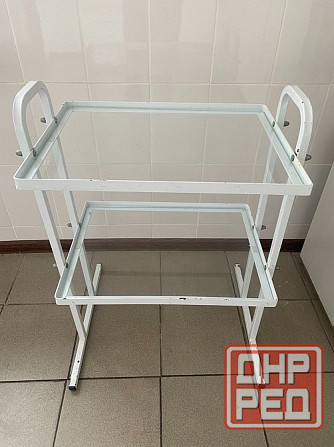 Столики со стеклянными полками по 1000 р. Донецк - изображение 1