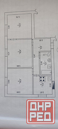 Продам 3к. сталинку (Пролетарский район) Донецк - изображение 6