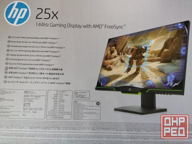 Игровой монитор HP 24.5" 144гц Донецк - изображение 2