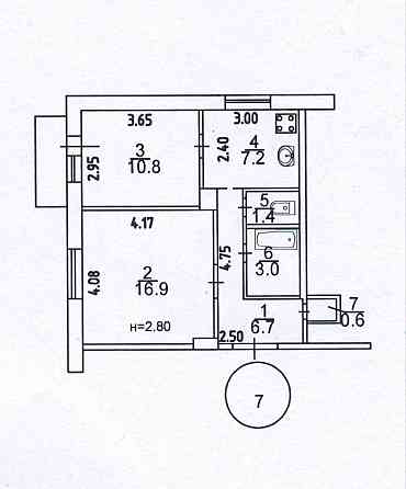 2 ком. квартира ул.Московская 3 Мариуполь