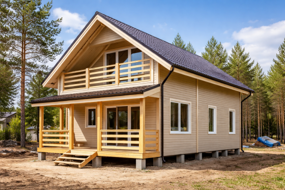 Строительство каркасных домов в Донецке под ключ Донецк