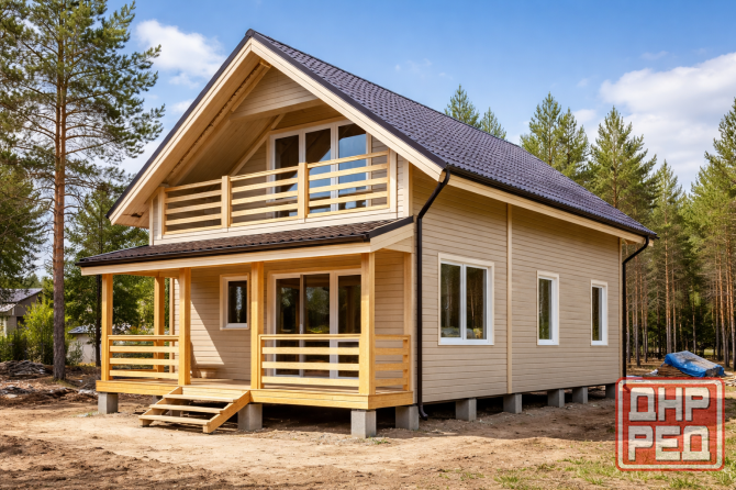 Строительство каркасных домов в Донецке под ключ Донецк - изображение 1